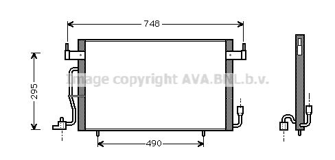 AVA QUALITY COOLING kondensatorius, oro kondicionierius CN5141